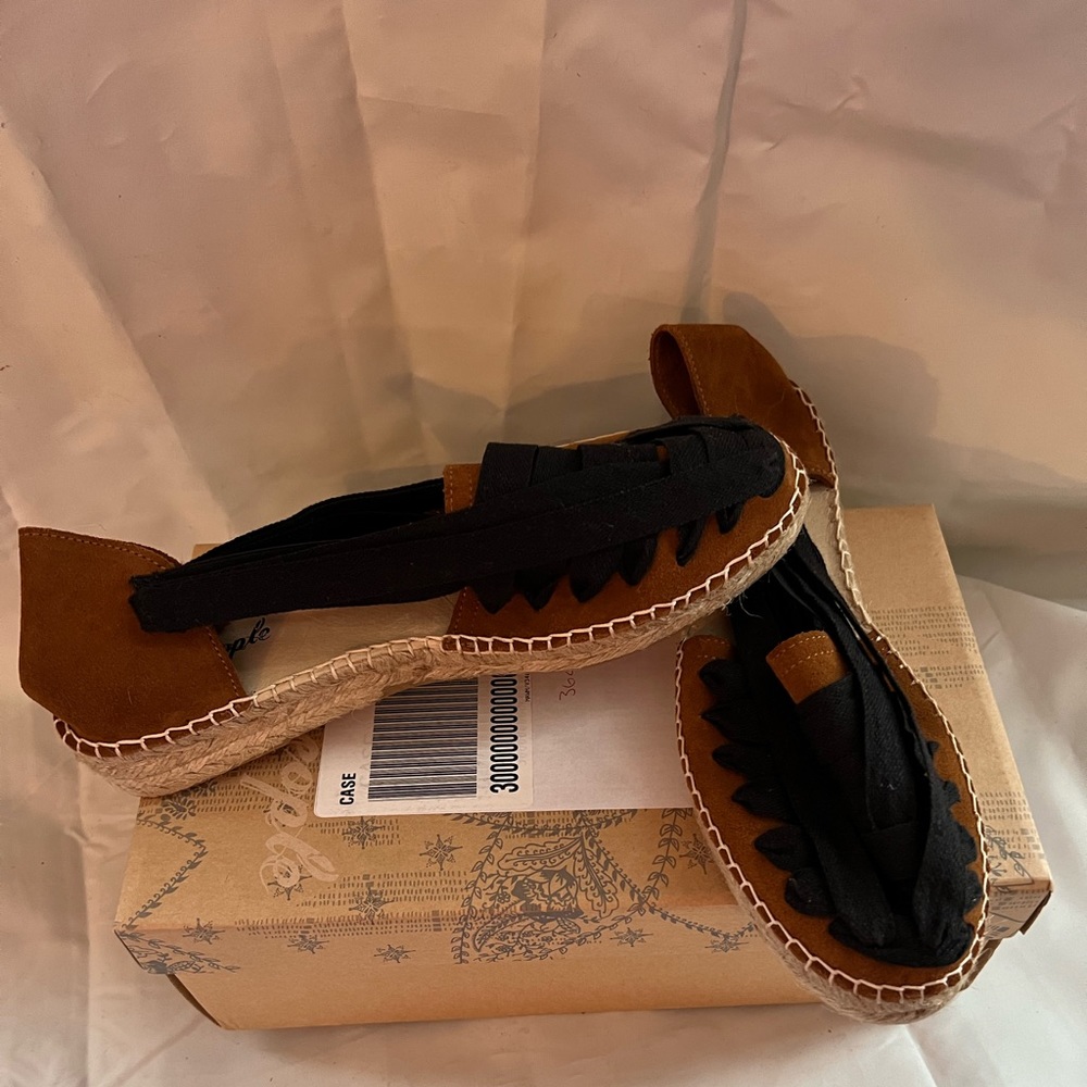 Womens free people espadrille size 41